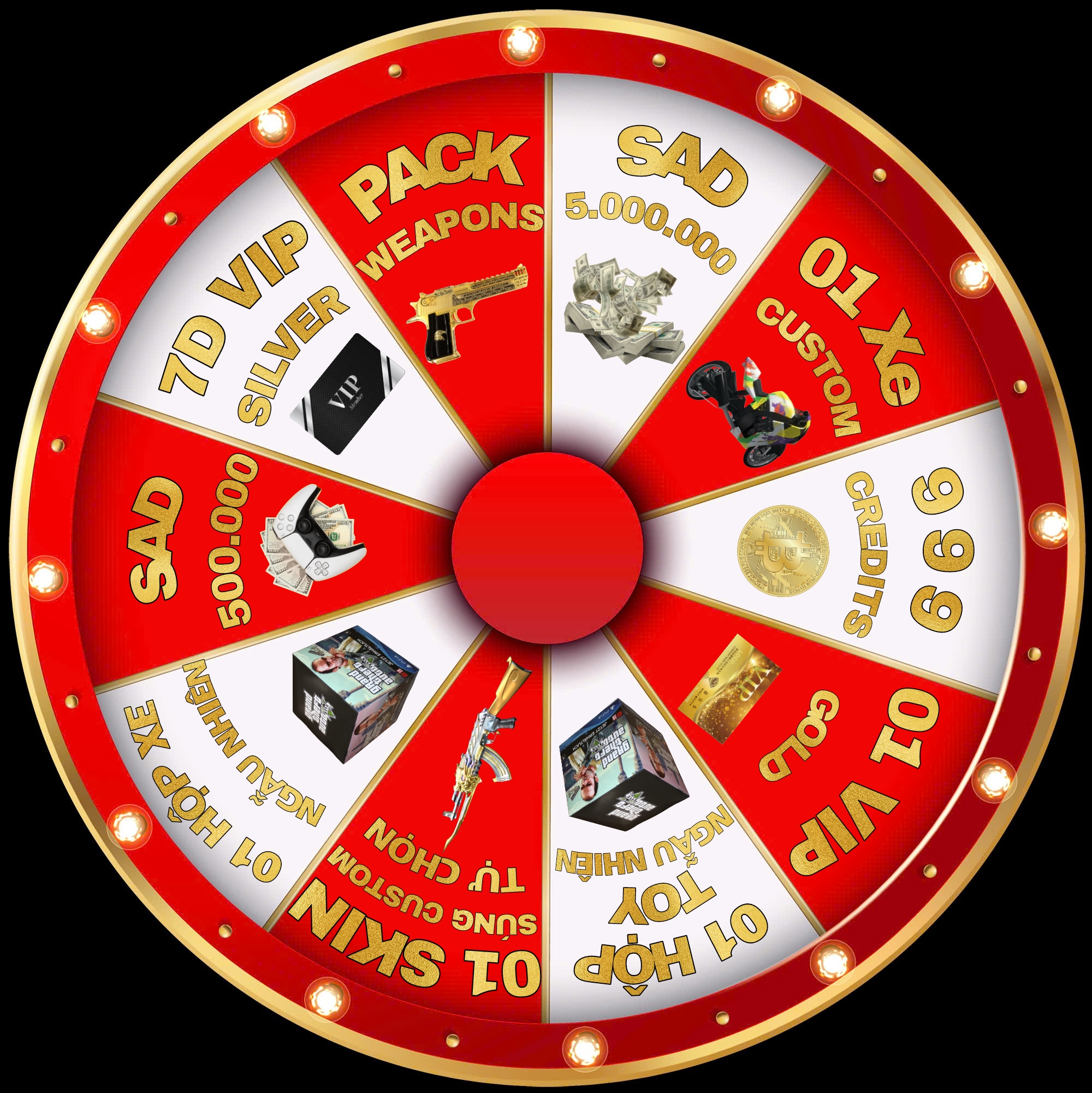 Phiếu vòng quay VIP