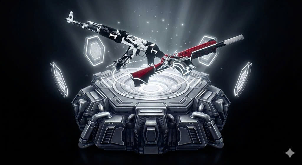 Hòm quà AK47 Vampire & M4 Haidilao